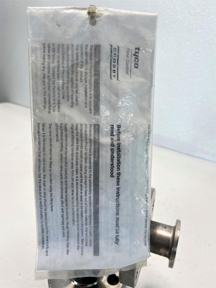 Anderson Greenwood Crosby 1" 150# CF8M Relief Valve,150 PSIG, 96111211A